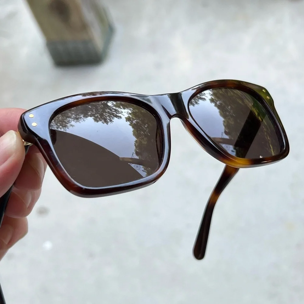 Little Marc Jacobs Tortoise Brown Square Sunglasses Kids’ Unisex